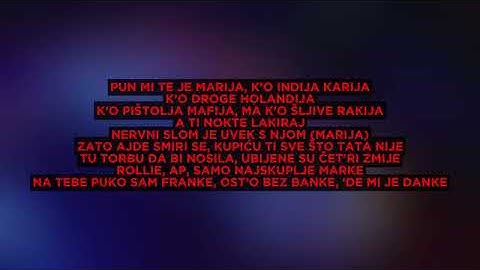 Nucci - Marija (Lyrics Video | Cryspery: Blood Season)