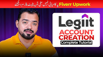 Is it Best Platform Than Fiverr & Upwork | Legiit Account Creation Complete Tutorial | Faran Bilal