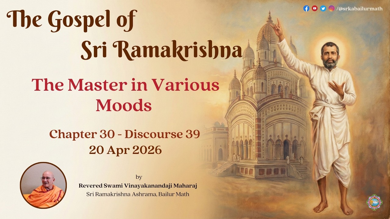 2026.04.20 | Ch. 30 Dis. 39 | The Master in Various Moods I