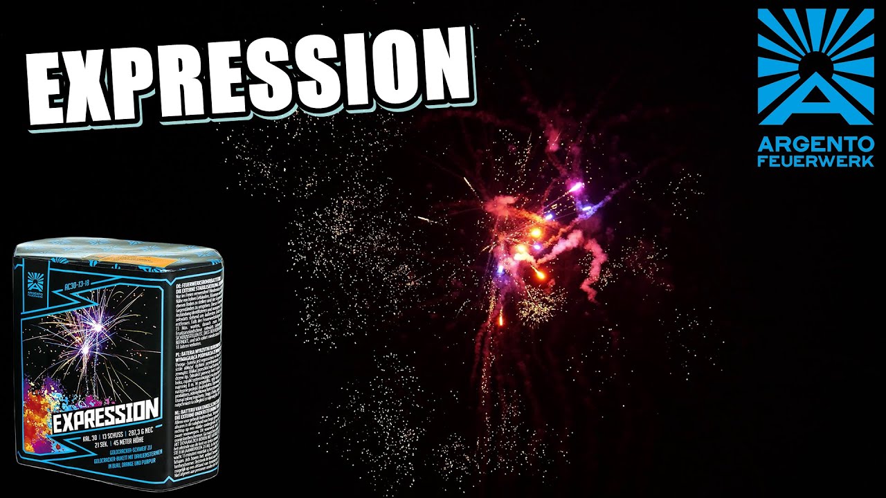 Argento Expression I 13 Schuss I Batch 2025 I Pyro Man