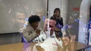 “Q” signs with the Kansas Jayhawks basketball team