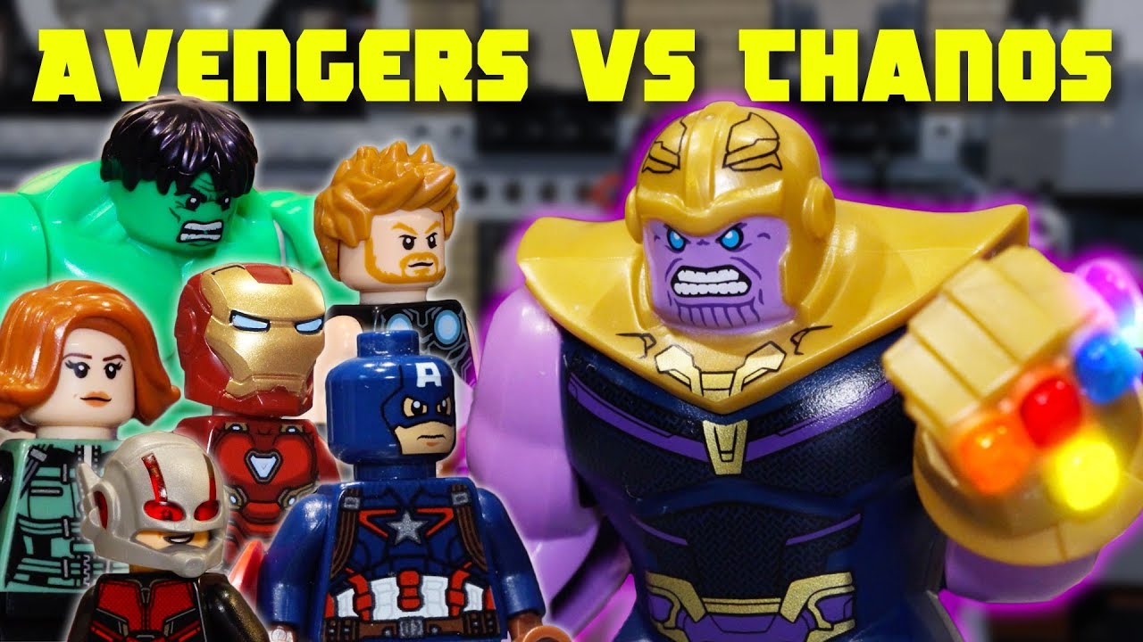 LEGO Marvel Avengers Infinity War: Avengers vs Thanos [Stop Motion ...