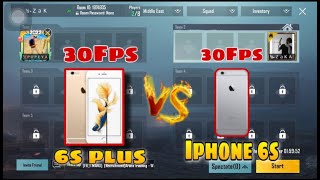 iPhone 6s Vs iPhone 6s Plus PUBG TDM Test in 2023😱 | Comparison | Smooth+30FPS 🔥| Who Will Win?