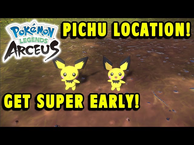 How to Evolve Pichu & Pikachu into Raichu in Pokemon Legends Arceus