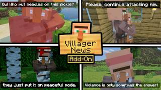 Best Voicelines in the Minecraft Villager News Add-On (Compilation)