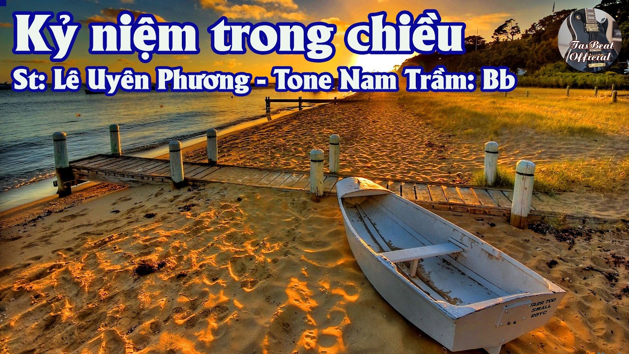 Karaoke Kỷ Niệm Trong Chiều Tone Nam Trầm | TAS BEAT