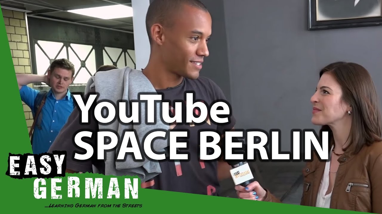 At the YouTube Space Berlin | Easy German 93
