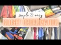 Closet Declutter and Organization | KonMari Organization | This and Nat with @The Armstead Family