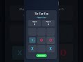tic tac toe game #staticwebsitedesign #physicswallah #codingforbeginners #websitedomain #programming