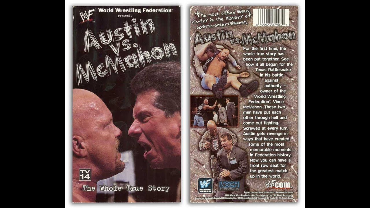 Austin Vs. McMahon DVD Review YouTube