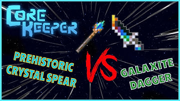 Core Keeper EA | Crystal Spear VS Galaxite Dagger