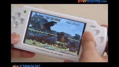 JXD S602 4GB Android 4.0 WiFi Game Console MP5 Player