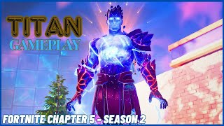 FORTNITE Chapter 5 - Season 2 TITAN Skin Gameplay.