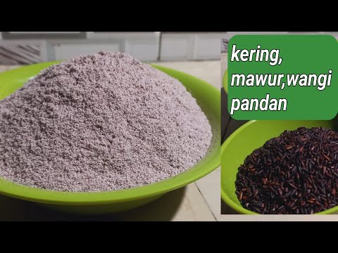 Tepung Ketan Hitam Untuk Apa