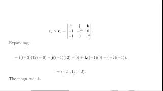Evaluate ∬ₛ x dS Over a Triangular Surface | Vertices (1,0,0), (0,-2,0), (0,0,12)