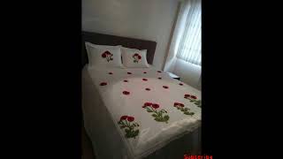 Hand Embroidery Designs For Bedsheet