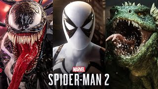 Marvel&#39;s Spider-Man 2 - Venom, Lizard, Scream, Anti-Venom Suit Battle PS5 Gameplay 2023