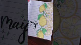 Front page design ideas #youtube #youtubeshorts #drawing #borderdesigns #frontpage