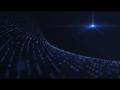 Digital Data Stream Technology Background | Loop | Screensaver