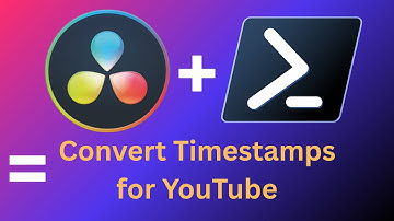 Convert Davinci Resolve Timestamps via PowerShell