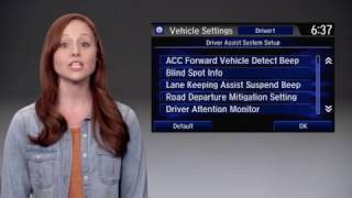 2017 Honda CR-V How To: Driver Attention Monitor