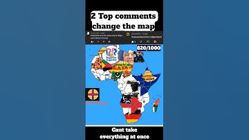 Top comments change Africa, part 13 #geography #mapping #map #countries #flags