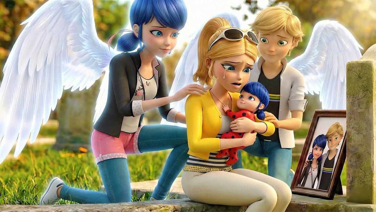 Chloe Love for Baby after Marinette & Adrian Die in plane crash ✈️ |Ladybug Animation@RithokHunters 