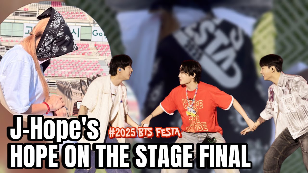아미로그 | 제이홉 파이널  | J-HOPE HOPE ON THE STAGE FINAL in Goyang | 2025 BTS FESTA VLOG