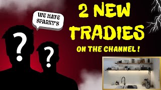 💥 Meet The 2 New Tradies (they Hate Sparkys!) | Kitchen Shelving With Jack & Neil 🔨