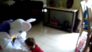 Aiden Grey Espinoza Easter bunny