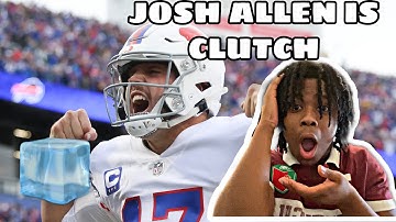 JOSH ALLEN IS CLUTCH 🔥🔥- Josh Allen being clutch for 5 minutes and 26 seconds