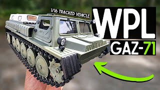 New RC Tracked Vehicle has a BIG PROBLEM! - WPL E1