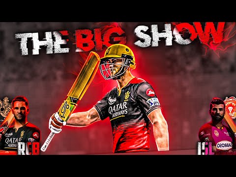 THE BIG SHOW🔥 - All Round Performance in IPL vs PSL | RCB vs ISL in #cricket 22