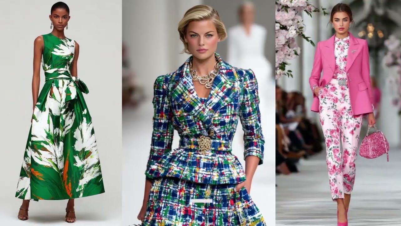 Показ Carolina Herrera весна-лето 2026 на подиуме | Классический женственный стиль на Неделе моды...