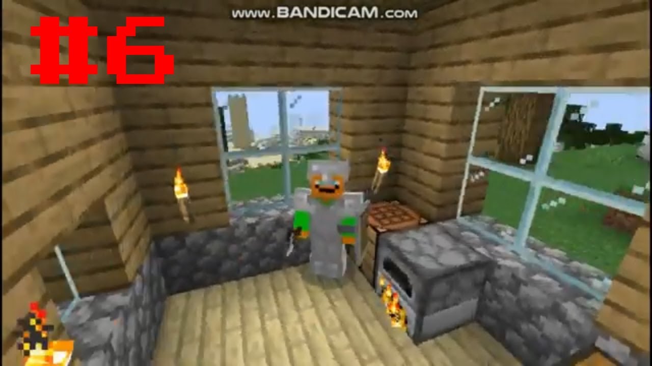 Minecraft Hardcore Episode 6: Expanding My House - YouTube