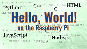 Programming on the Raspberry Pi - A Simple Introduction