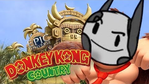 Universal’s Epic Universe Super Nintendo World & Donkey Kong Country short tour