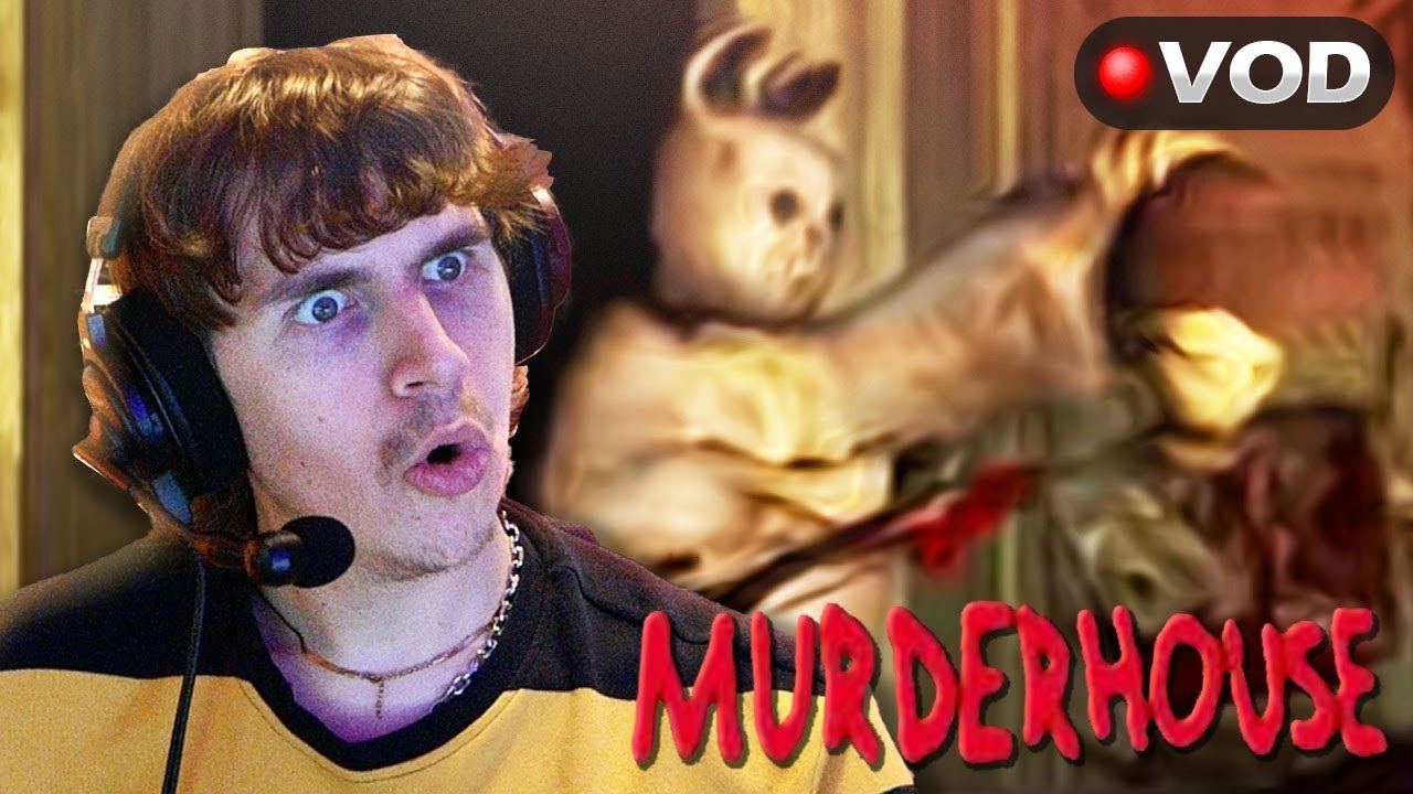 Dumb streamer takes 3 hours to beat simple horror game called MurderHouse