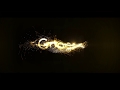 Gold Particle Logo Animation | After effects  Templates | Intro Templates