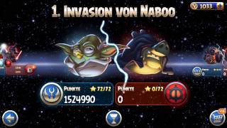 Naboo Invasion - all level 3 star gameplay - Angry Birds Star Wars 2