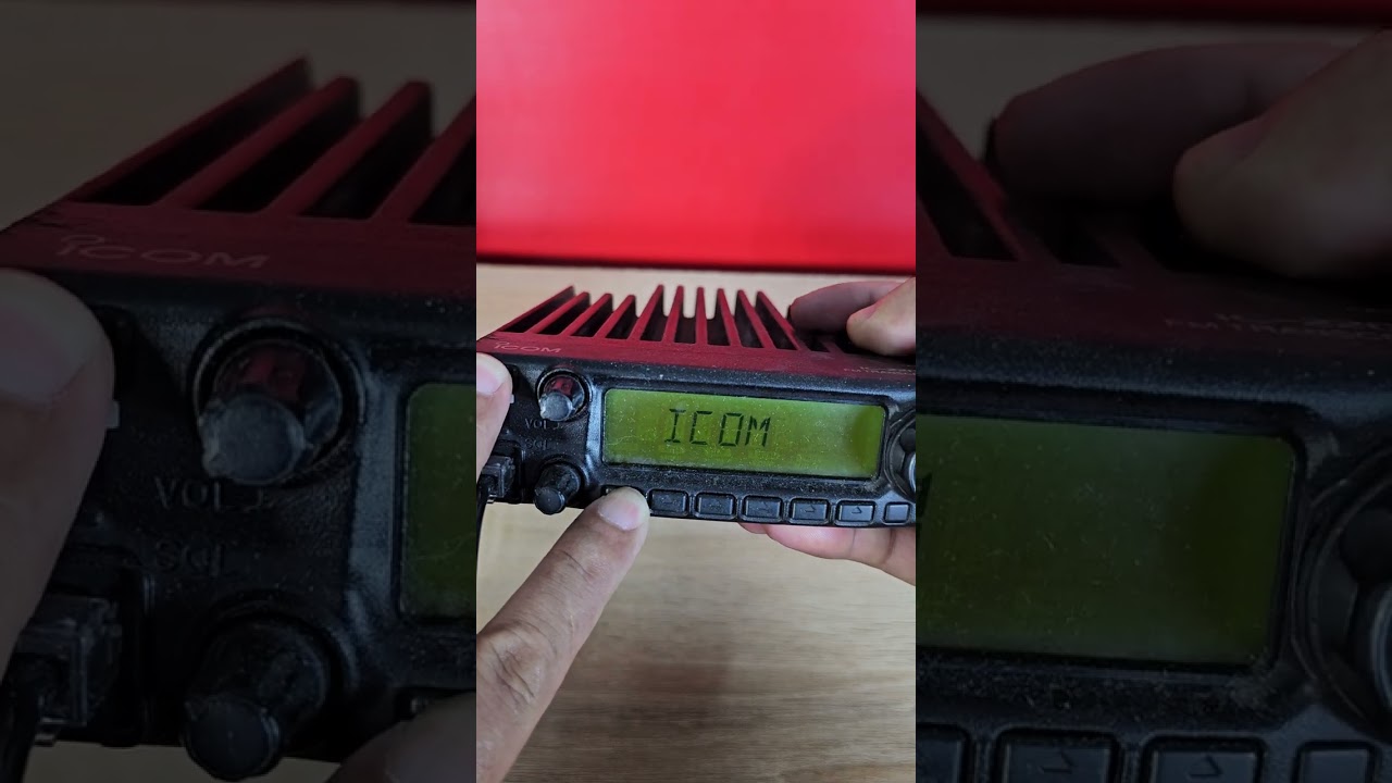 วิธีเปลี่ยน ch เป็นความถี่ Icom 2300