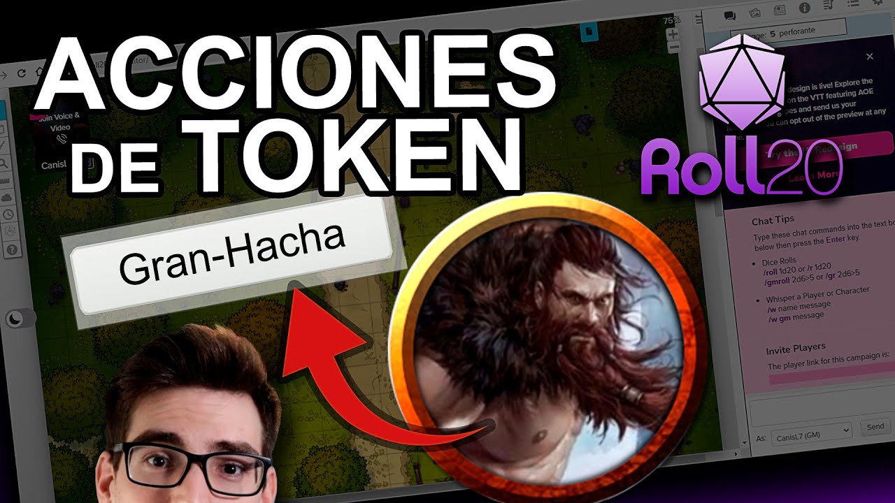 Usa las ACCIONES de TOKEN en Roll20 y Optimiza tu Partida 🎲 - YouTube