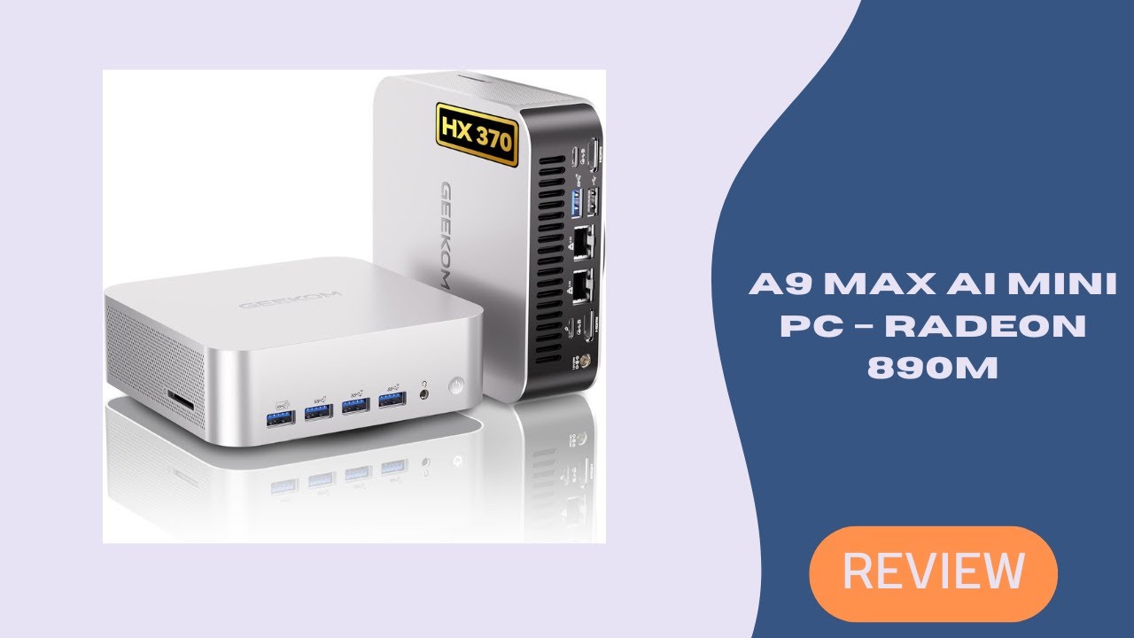 GEEKOM A9 Max: самый продвинутый мини-ПК 2025 года? Полный обзор