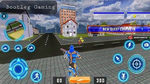 Flying Tank Transform Robot War - Lion Robot Games - Android Gameplay