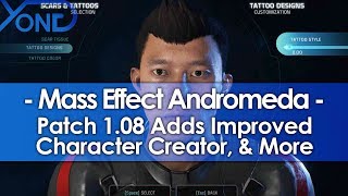 Mass Effect Andromeda Patch 1.08 Adds Improved Character Creator & Jaal as Male Romance Option