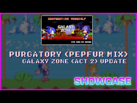 Confronting Yourself (Galaxy Zone Act 2): Purgatory (pepfur Mix) Song Showcase | FNF Mod