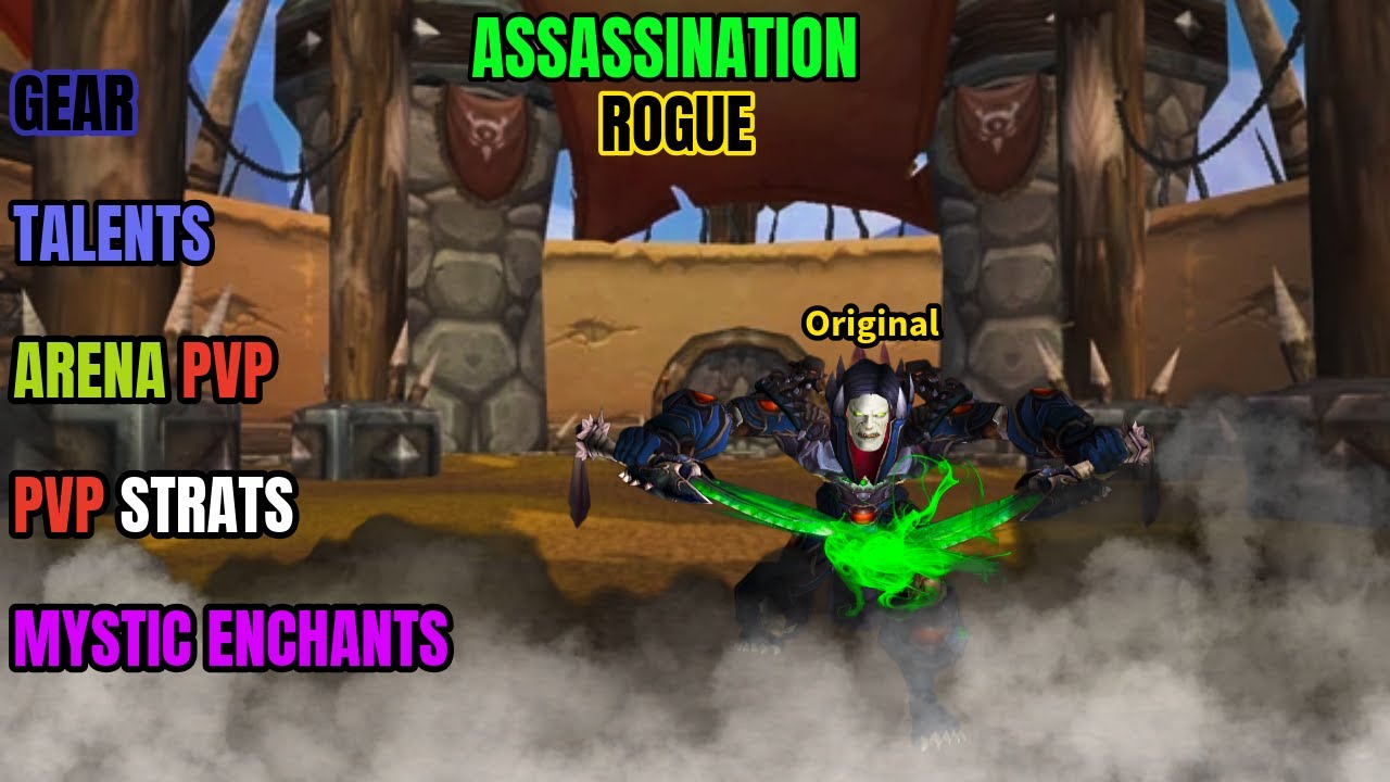 Project Ascension (Bronzebeard) - Rogue PvP Guide 💀ASSASSINATION💀 - YouTube
