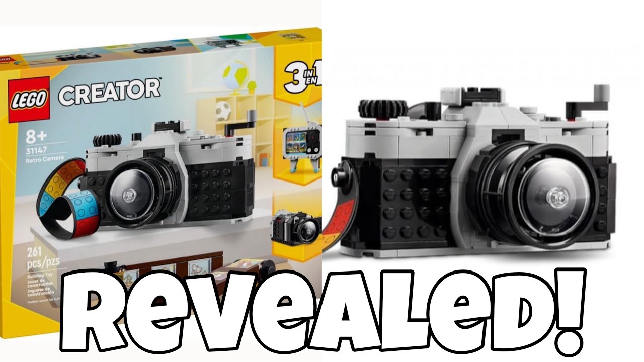 Lego retro 35mm film SLR coming in 2024! - Amateur Photographer