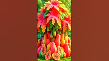 techniques for planting and multiplying papaya trees easily. #gardening #planting