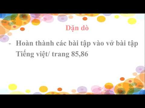 Tuần 35. Ôn tập tiết 8.
